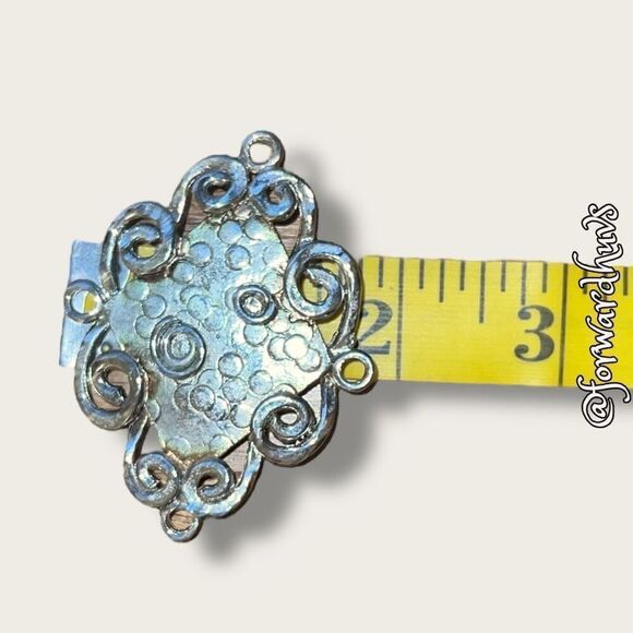 Modernist Style Arthur Pepper Art Brooch with Intricate Design - Picture 5 of 8